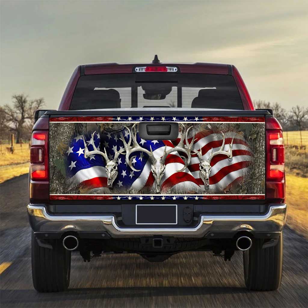 Love Hunting - Independence Day Truck Tailgate Decal