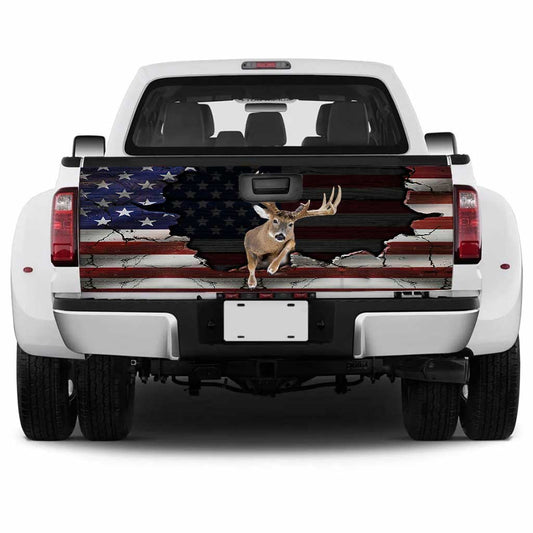 Love Hunting - Independence Day Truck Tailgate Decal