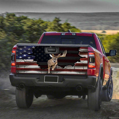 Love Hunting - Independence Day Truck Tailgate Decal