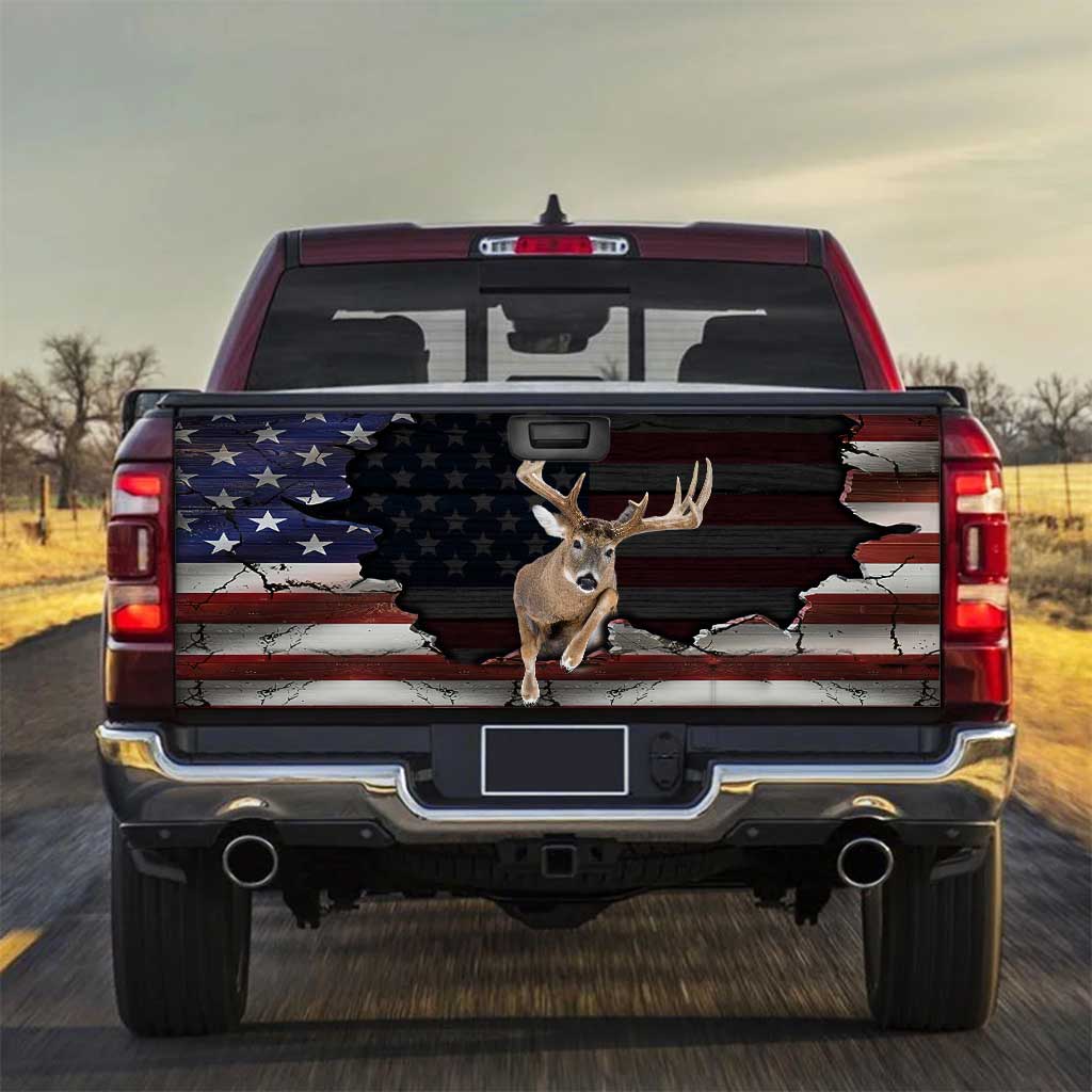 Love Hunting - Independence Day Truck Tailgate Decal