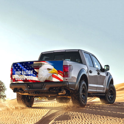 American Eagle Truck Tailgate Decal Sticker Wrap