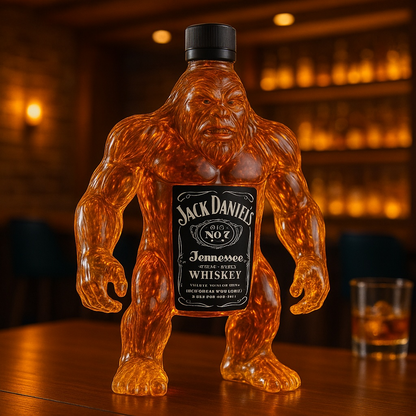 Bigfoot Whiskey Bottle