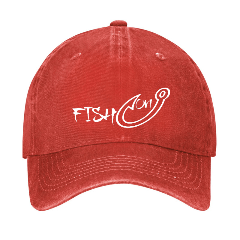 Fish On Funny Fishing Cap (Free Customization)