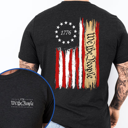 We The People T-Shirt - Patriotic Gift for Proud Americans & Everyday Wear MLN3131TS