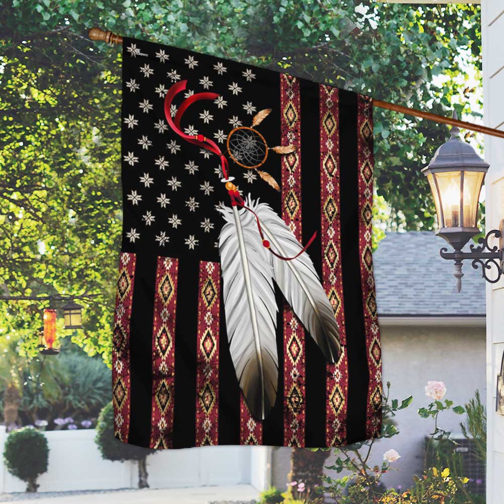 Native American Eagle Feather Flag TPT1358F