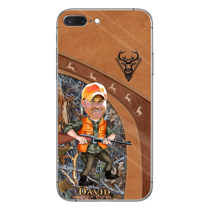 Photo Inserted Funny Hunting - Personalized Hunting Phone Case