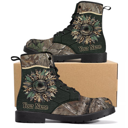 Country Girl - Personalized Hunting Leather Boots
