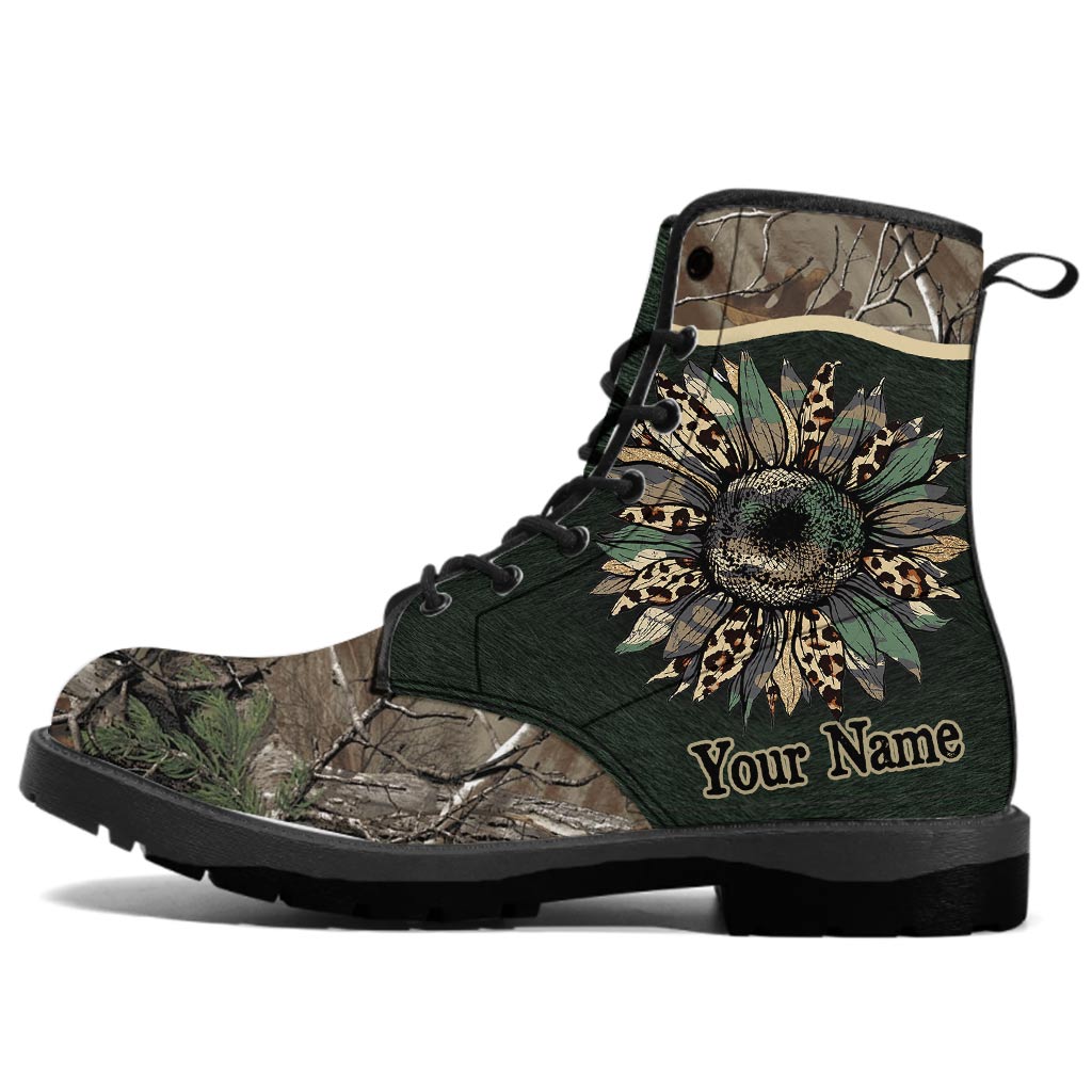 Country Girl - Personalized Hunting Leather Boots