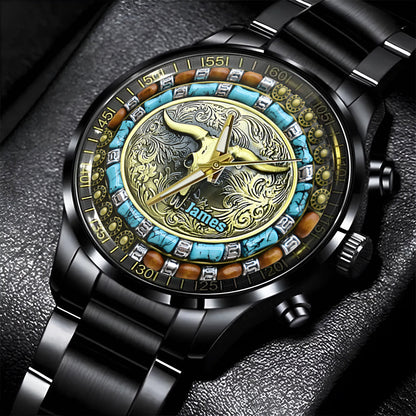 Bull Skull Hunting - Personalized Hunting Hand Watch