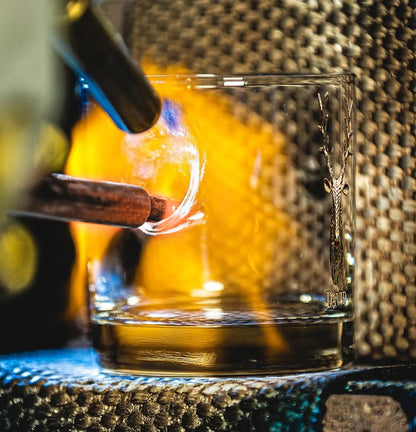 Love Hunting - Personalized Hunting Bullet Whiskey Glass