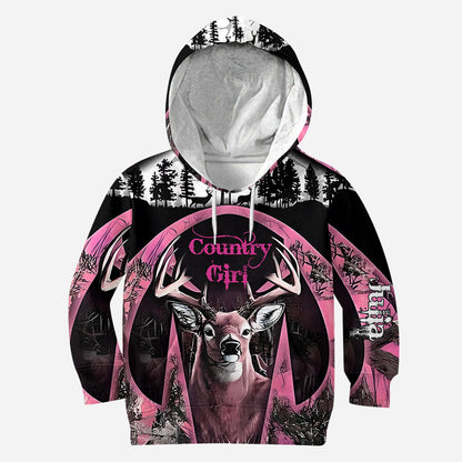 Country Girl - Personalized Hunting Hoodie and Leggings