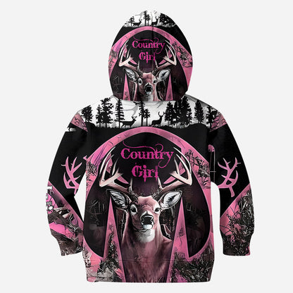 Country Girl - Personalized Hunting Hoodie and Leggings