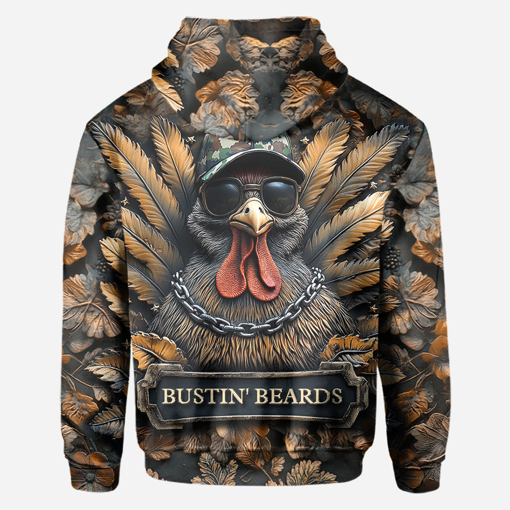 Bustin' Beards - Personalized Hunting All Over Shirt
