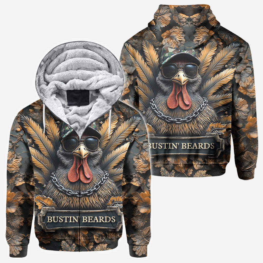 Bustin' Beards - Personalized Hunting All Over Shirt