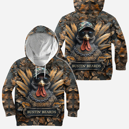 Bustin' Beards - Personalized Hunting All Over Shirt