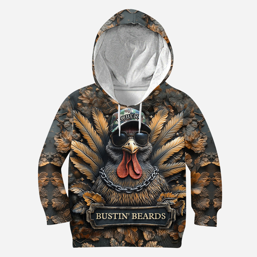Bustin' Beards - Personalized Hunting All Over Shirt