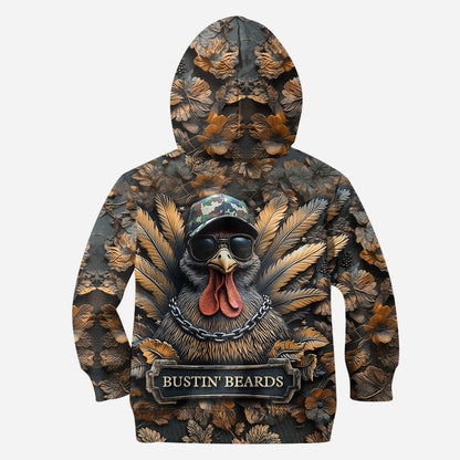 Bustin' Beards - Personalized Hunting All Over Shirt