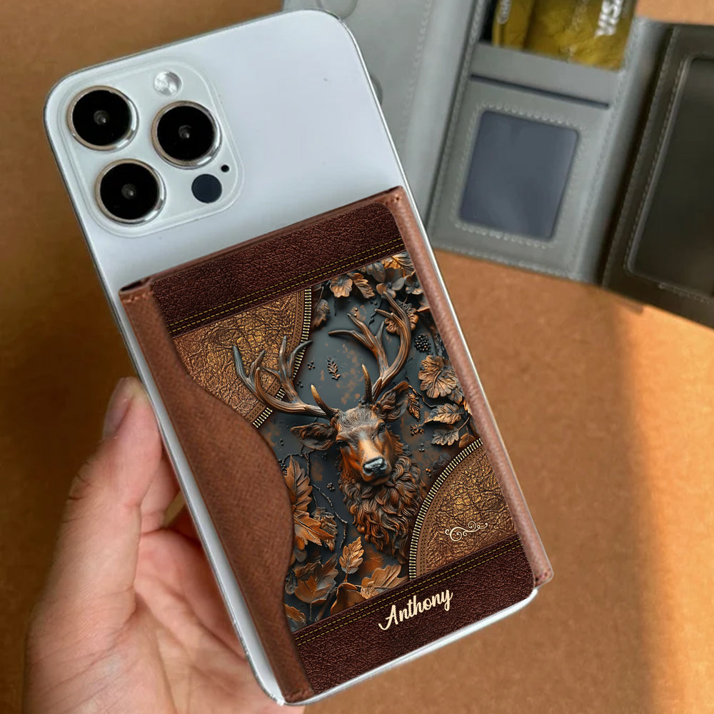 Stunning Deer - Personalized Hunting Magsafe Wallet