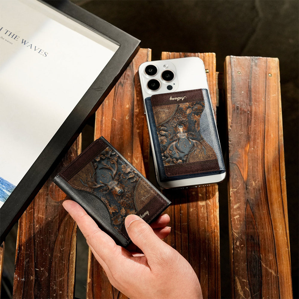 Stunning Deer - Personalized Hunting Magsafe Wallet