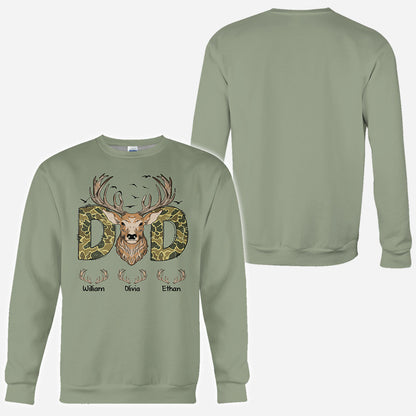 Best Dad Ever - Personalized Hunting All Over Shirt