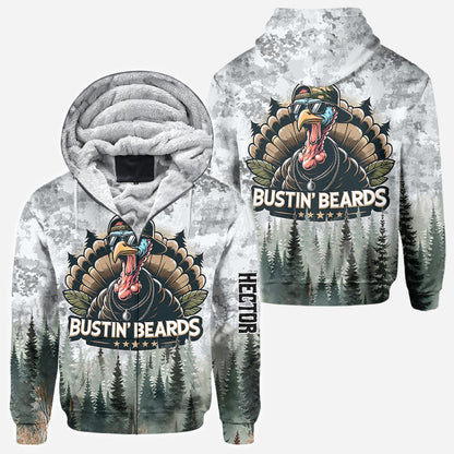 Bustin' Beards - Personalized Hunting All Over Shirt