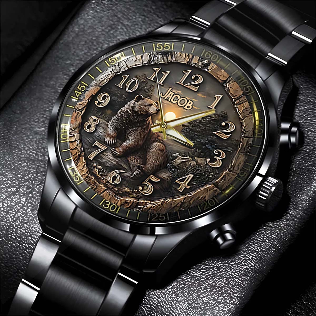 Strong Bear - Personalized Hunting Hand Watch