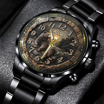 Strong Bear - Personalized Hunting Hand Watch