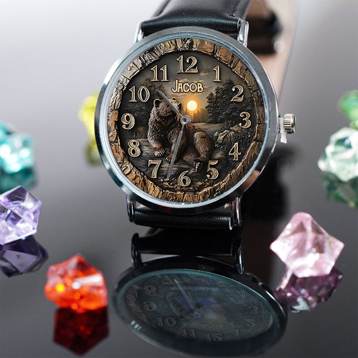 Strong Bear - Personalized Hunting Hand Watch