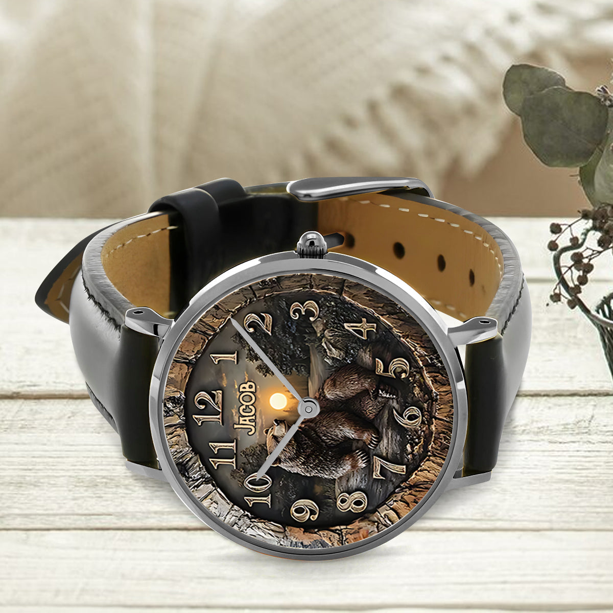Strong Bear - Personalized Hunting Hand Watch