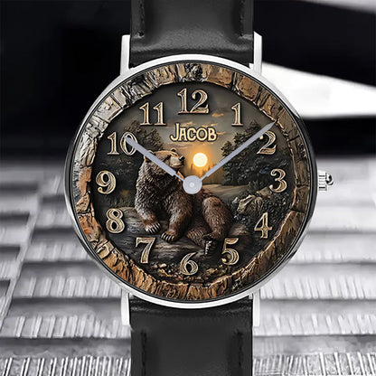 Strong Bear - Personalized Hunting Hand Watch