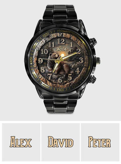 Strong Bear - Personalized Hunting Hand Watch