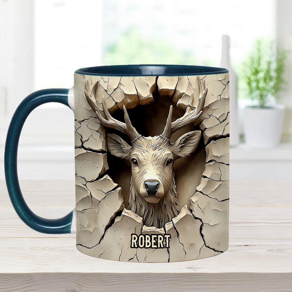 Love Hunting - Personalized Hunting Accent Mug