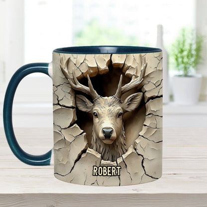 Love Hunting - Personalized Hunting Accent Mug