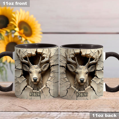 Love Hunting - Personalized Hunting Accent Mug