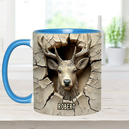 Love Hunting - Personalized Hunting Accent Mug