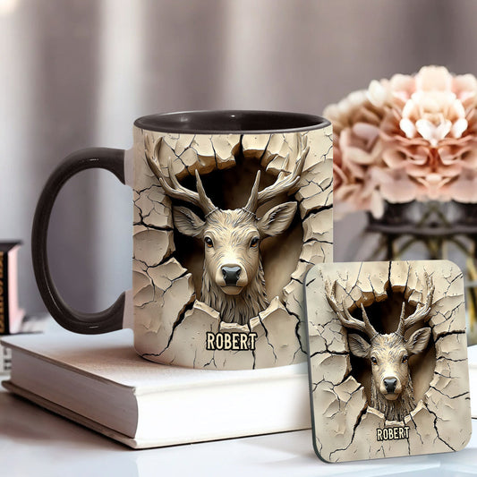 Love Hunting - Personalized Hunting Accent Mug