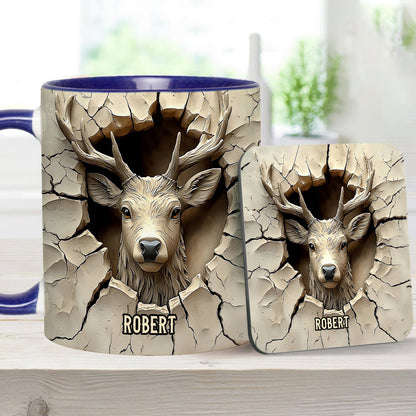 Love Hunting - Personalized Hunting Accent Mug