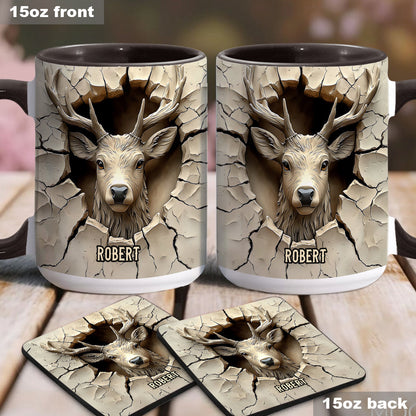 Love Hunting - Personalized Hunting Accent Mug
