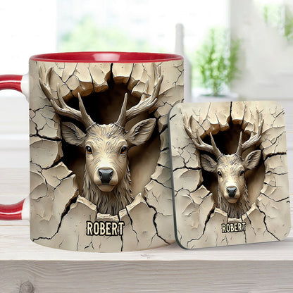 Love Hunting - Personalized Hunting Accent Mug