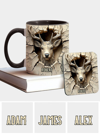 Love Hunting - Personalized Hunting Accent Mug
