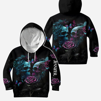 You & Me We Got This - Personalized Skull Hoodie and Leggings