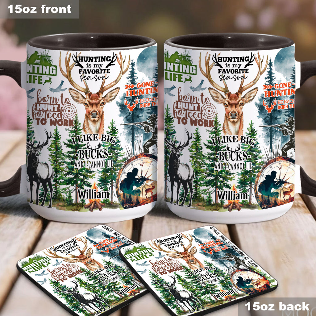 Love Hunting - Personalized Hunting Accent Mug