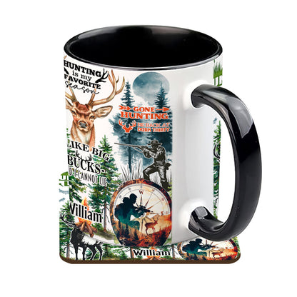 Love Hunting - Personalized Hunting Accent Mug