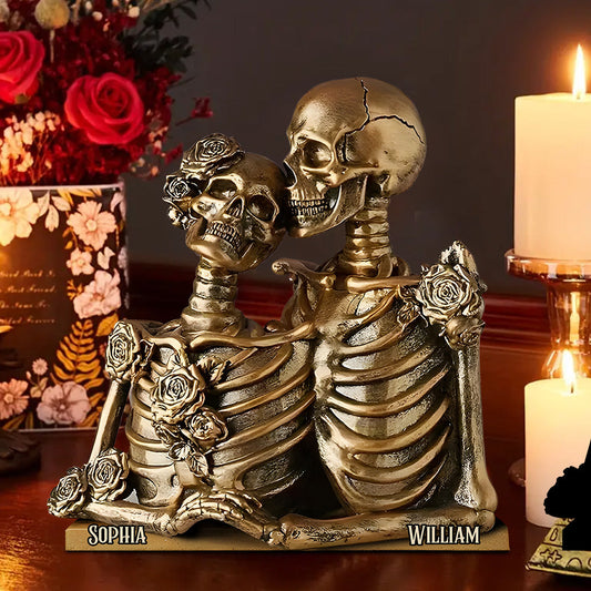 I'm Yours - Personalized Skull Custom Shaped Acrylic Plaque