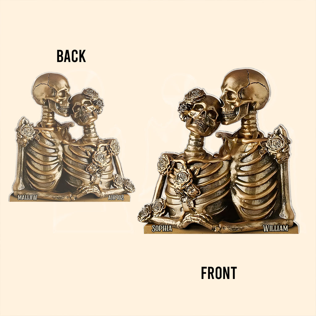 I'm Yours - Personalized Skull Custom Shaped Acrylic Plaque