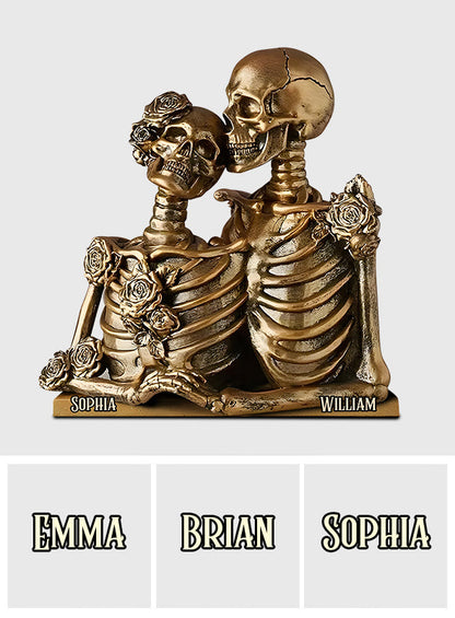 I'm Yours - Personalized Skull Custom Shaped Acrylic Plaque