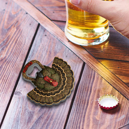 Turkey Hunting Season - Personalized Hunting Bottle Opener