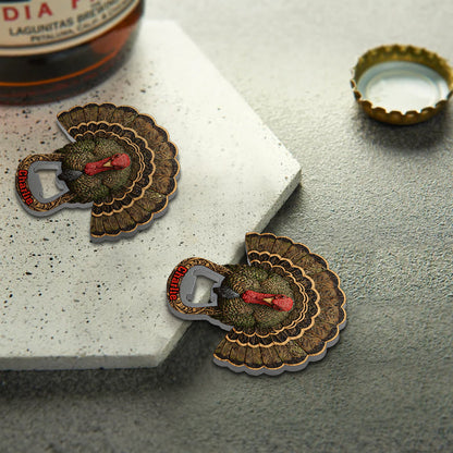 Turkey Hunting Season - Personalized Hunting Bottle Opener