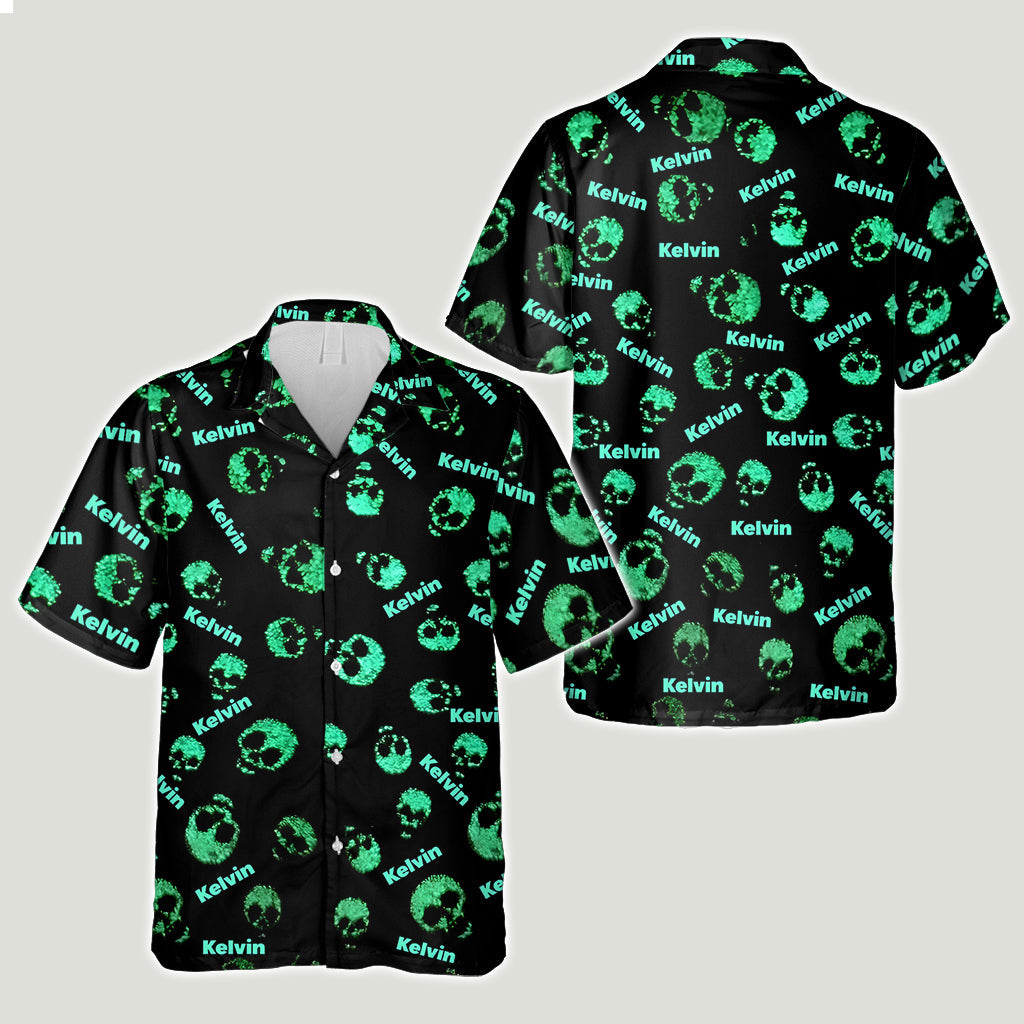 Cool Skull - Personalized Skull Hawaiian Shirt