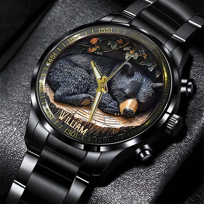 Black Bear - Personalized Hunting Hand Watch